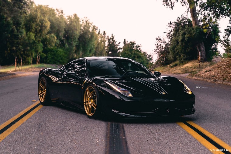 Феррари 458 черная