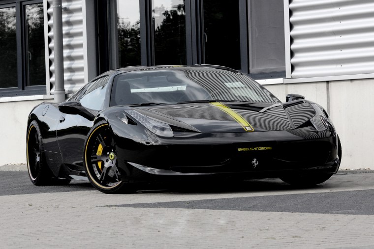 Ferrari 458 Italia Black Tuning