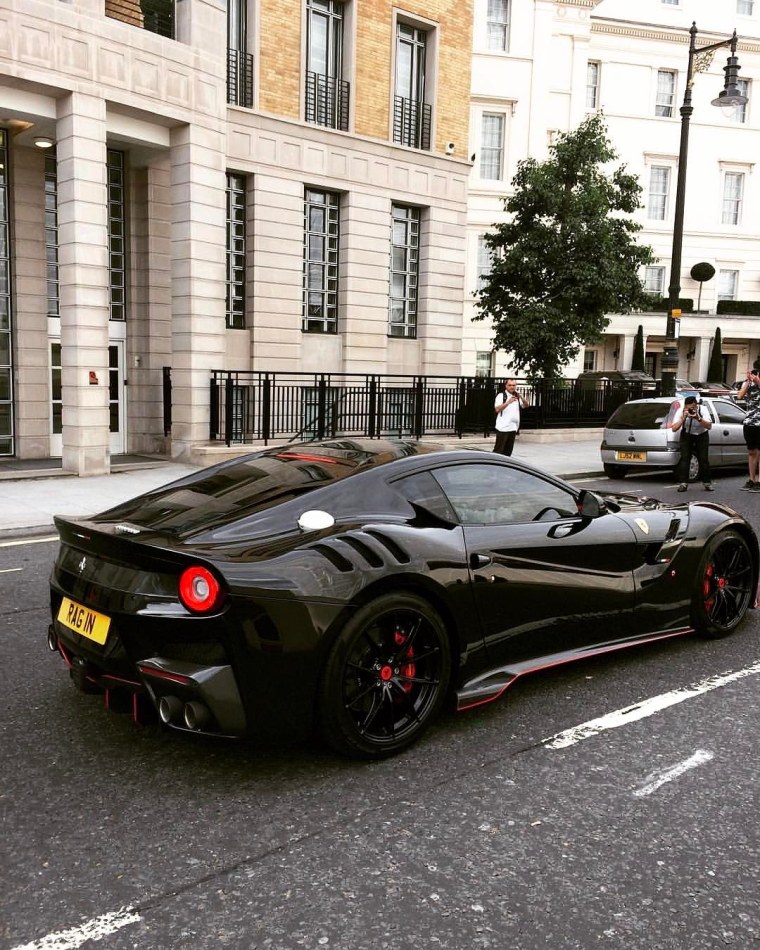Ferrari f12 TDF Black