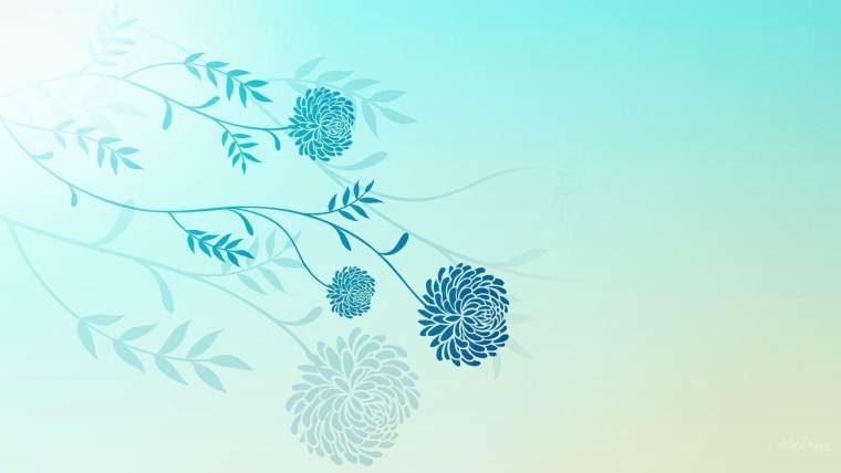 Бирюзовый фон