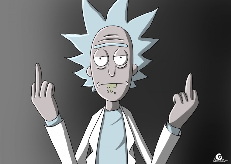 Rick Sanchez с факами