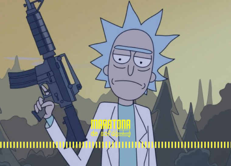 Рик Санчес улыбается