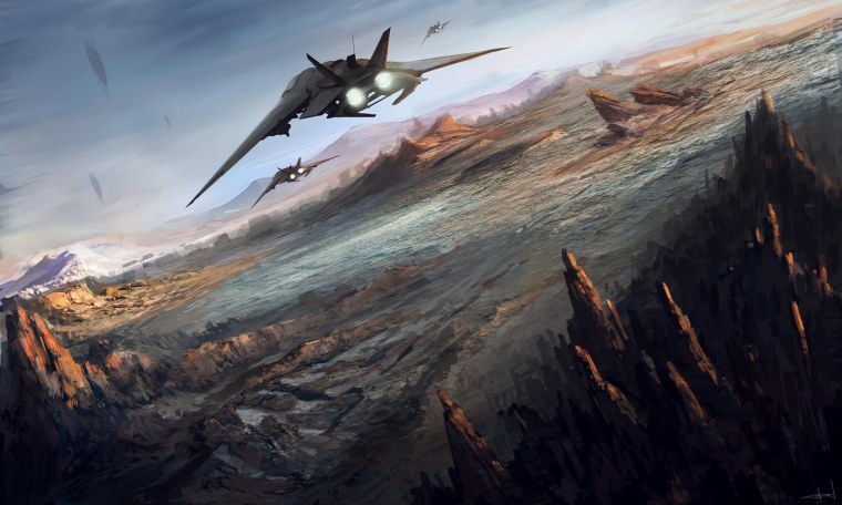 Космические корабли арт фантастика