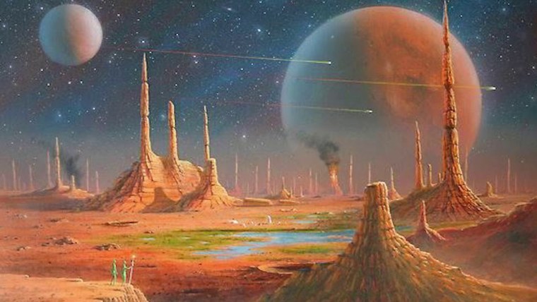 Инопланетные пейзажи