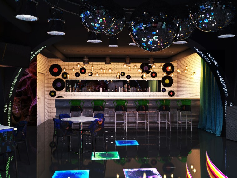 Дизайн караоке клуба