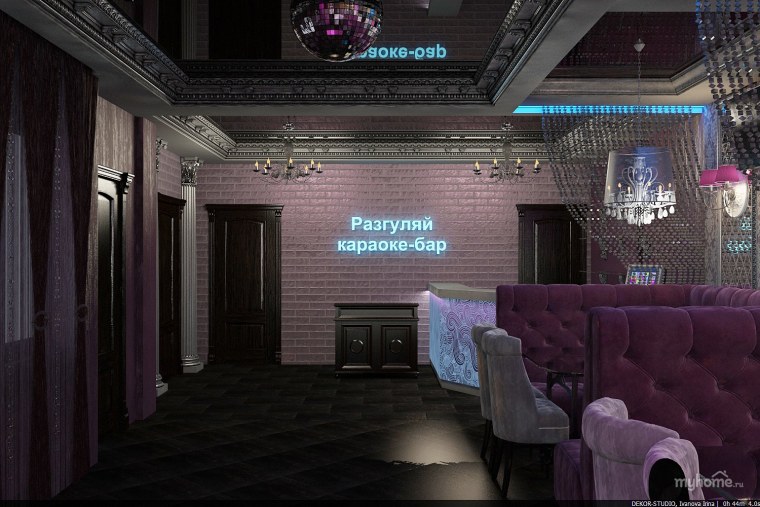 Караоке интерьер