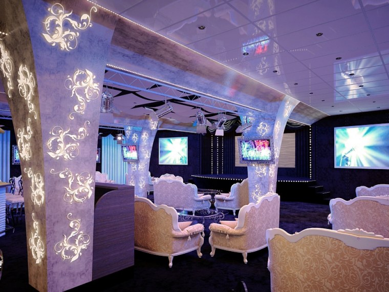 Декор для караоке бара