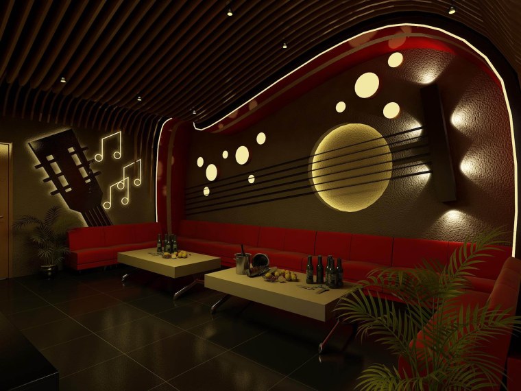 Караоке интерьер