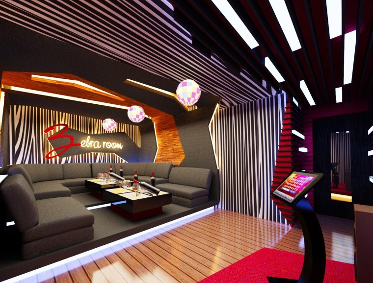 Караоке бар в современном стиле