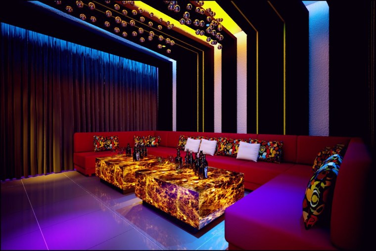 Сценический стиль интерьера