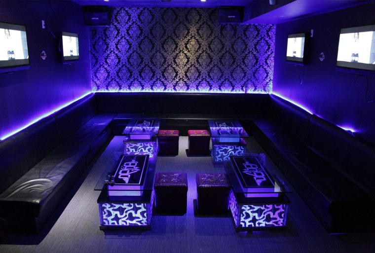 Комната караоке интерьер