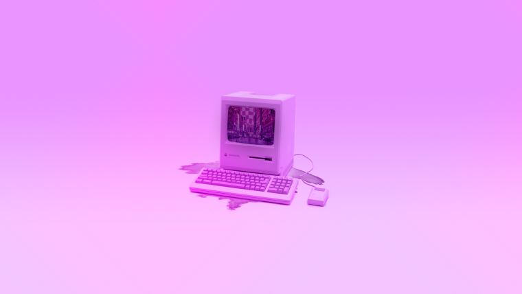 Vaporwave клавиатура