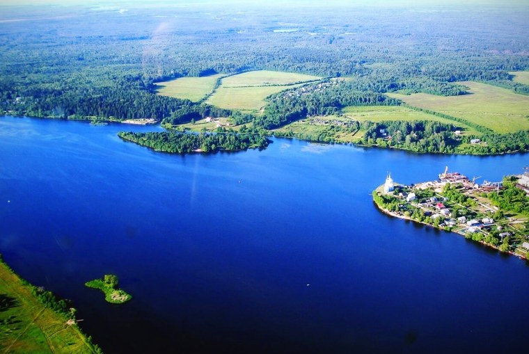 Река Волга Приволжье