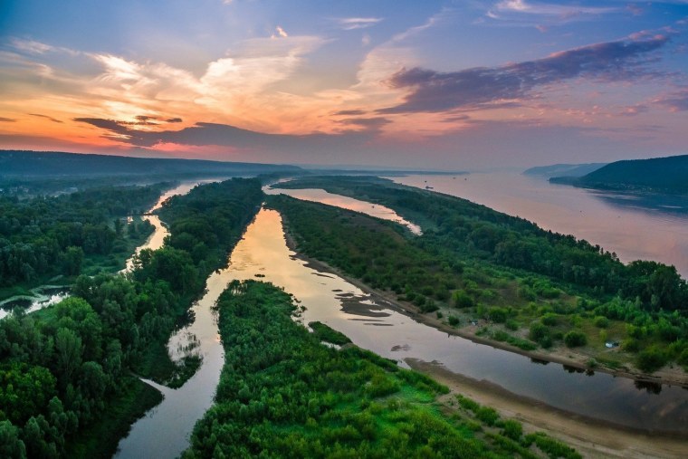 Астрахань Устье Волги