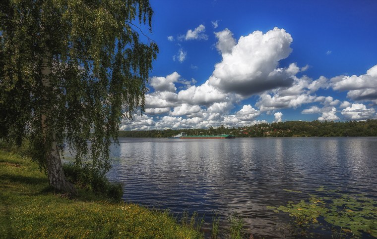 Река Волга Плес