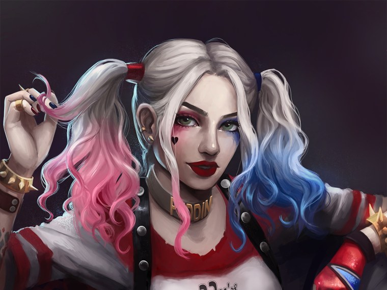 Харли Квинн отряд самоубийц арт