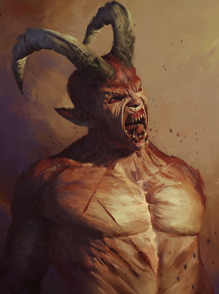 Рожки демона