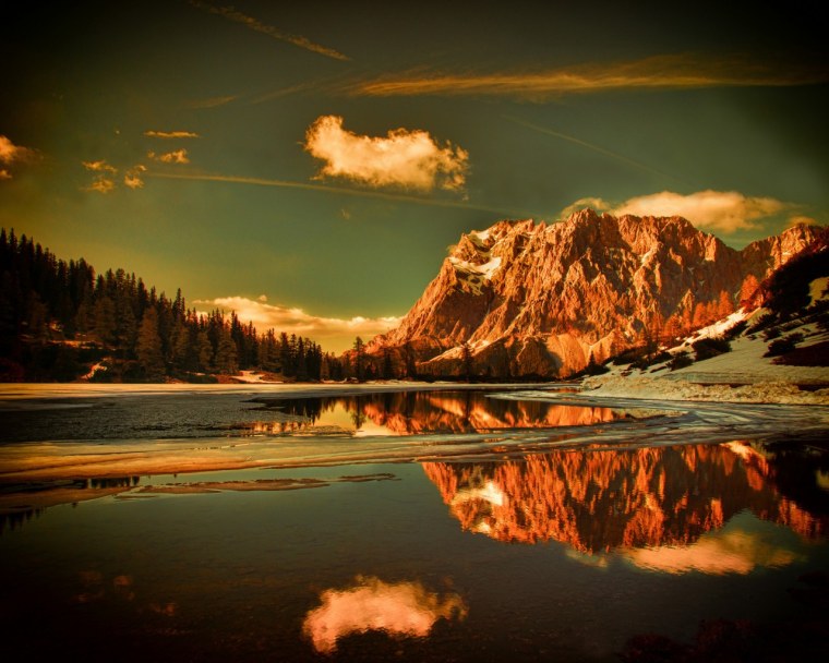 Яркий пейзаж