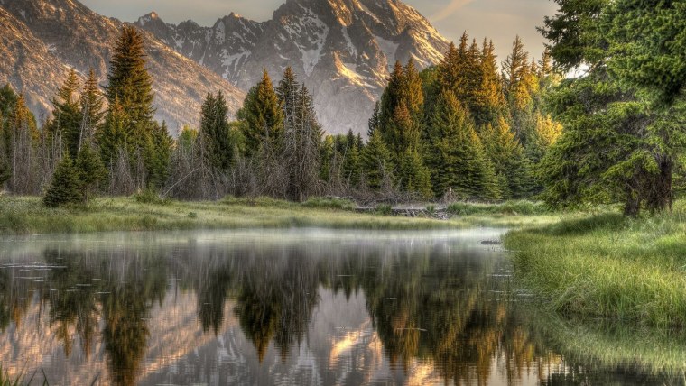 Парк Гранд Титон Вайоминг