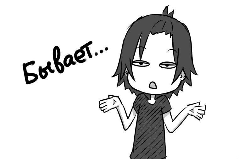 Стикеры для важных переговоров аниме