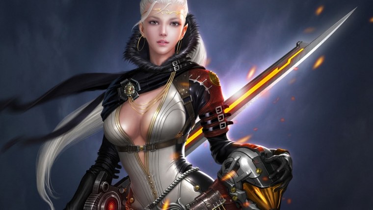 Девушка воин