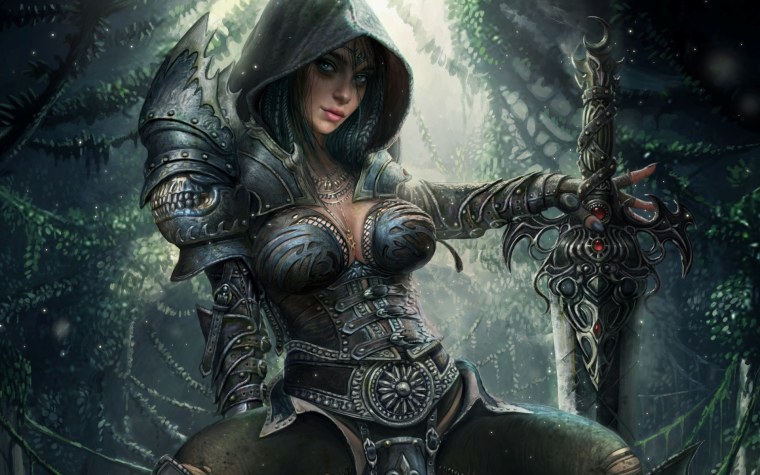 Элли Чиджли воительница