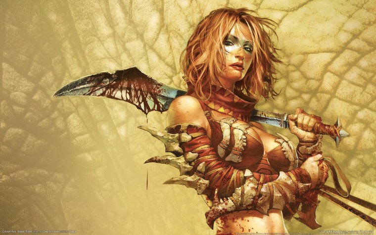 Голден акс 3 арт амазонки