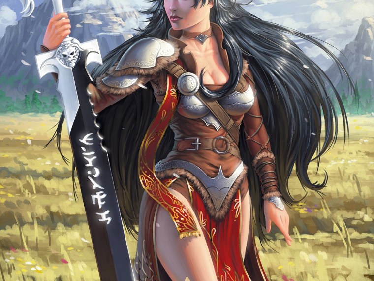 Аниме воительница Валькирия