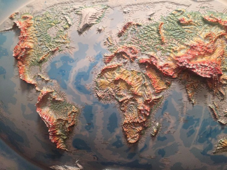 Карта мира HD