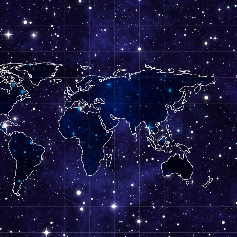 Обои карта мира