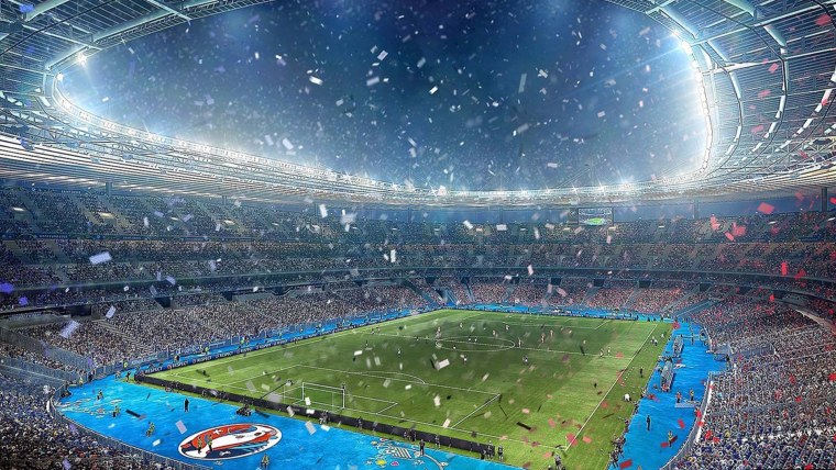 Криштиану Роналду в футбольной форме Португалии