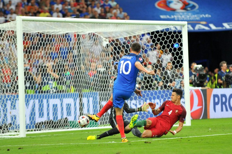 Франция Португалия футбол флаги