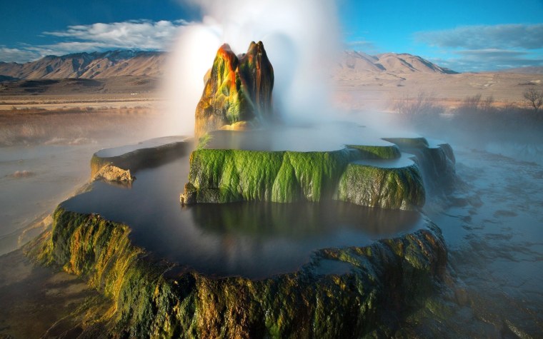 Гейзер Флай, штат Невада, США