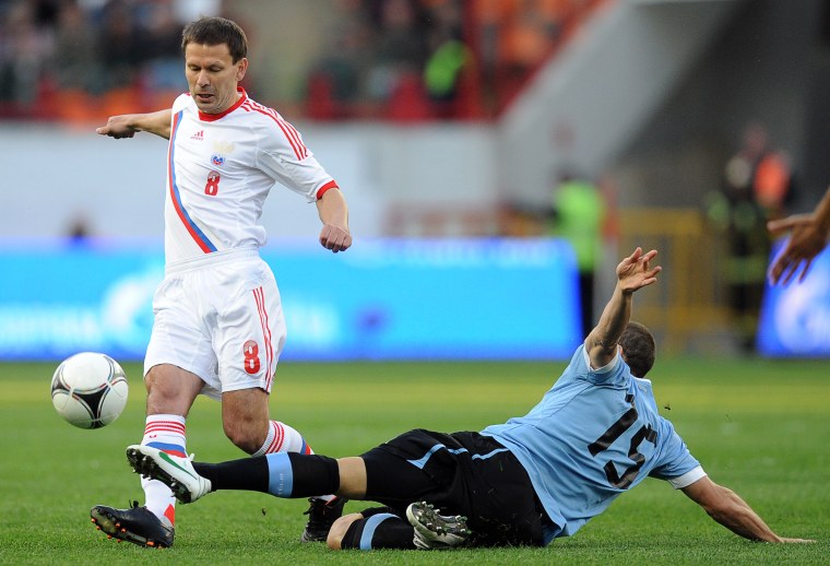 Футболисты сборной России по футболу 2014