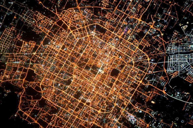 Город Вена с высоты птичьего полета