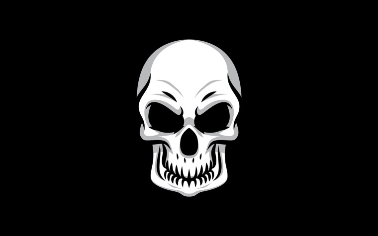 Череп на черном фоне картинки