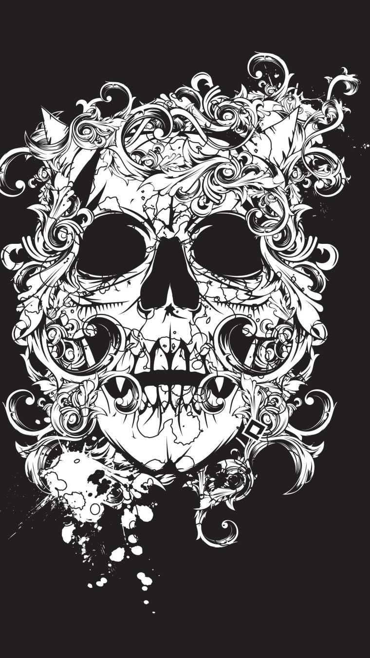 Череп в кепке