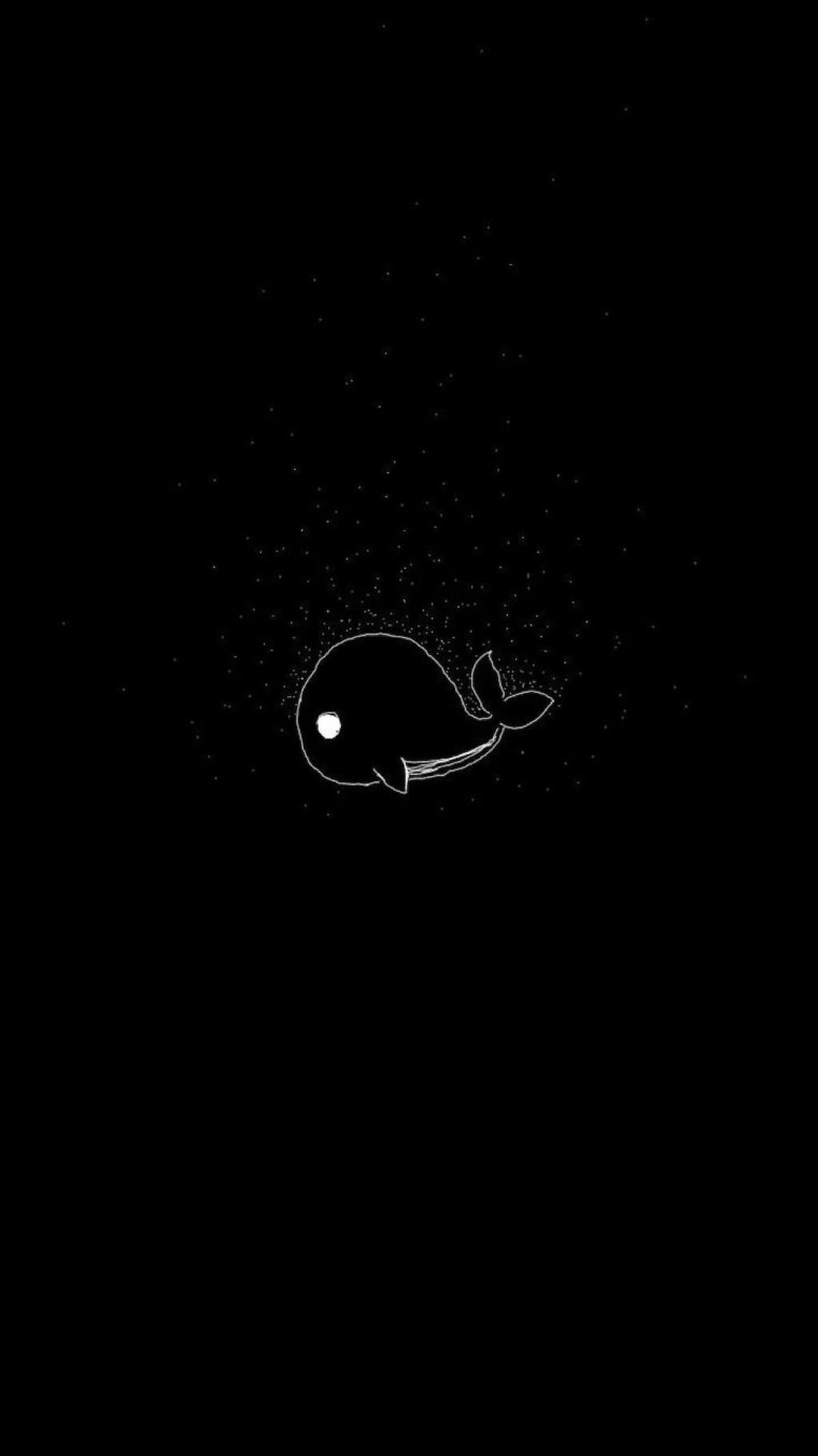 Обои на телефон для подростков чёрные