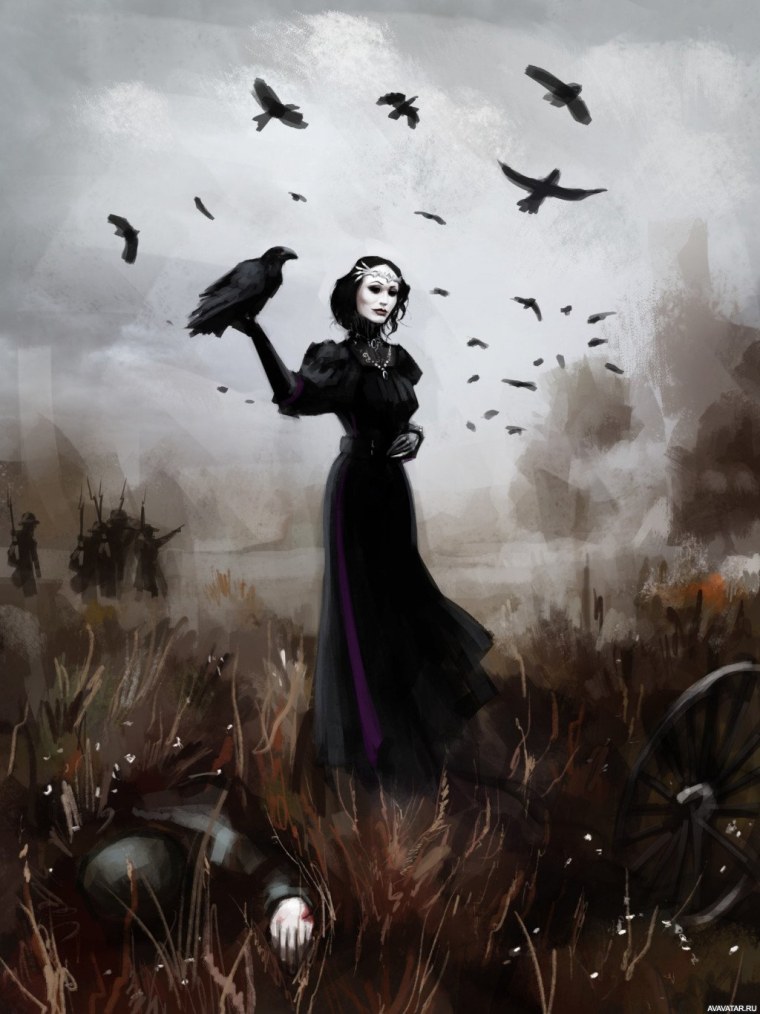 Морриган Кельтская богиня