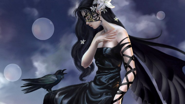 Аниме богиня тьмы