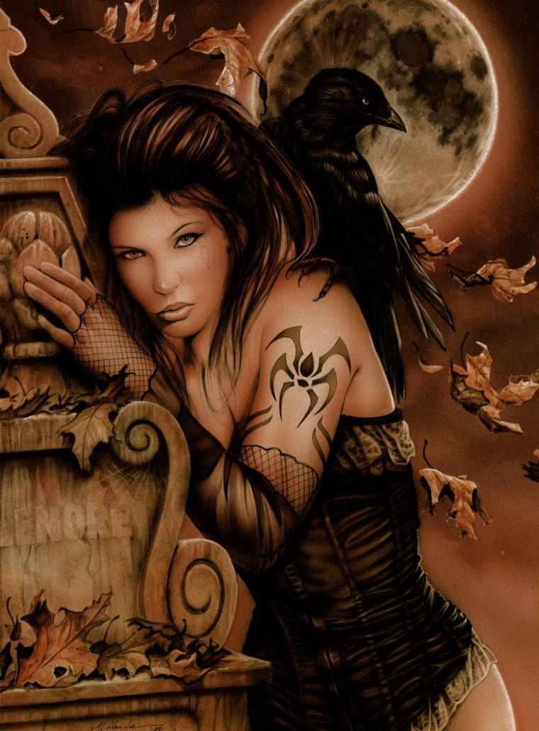 Женщина птица