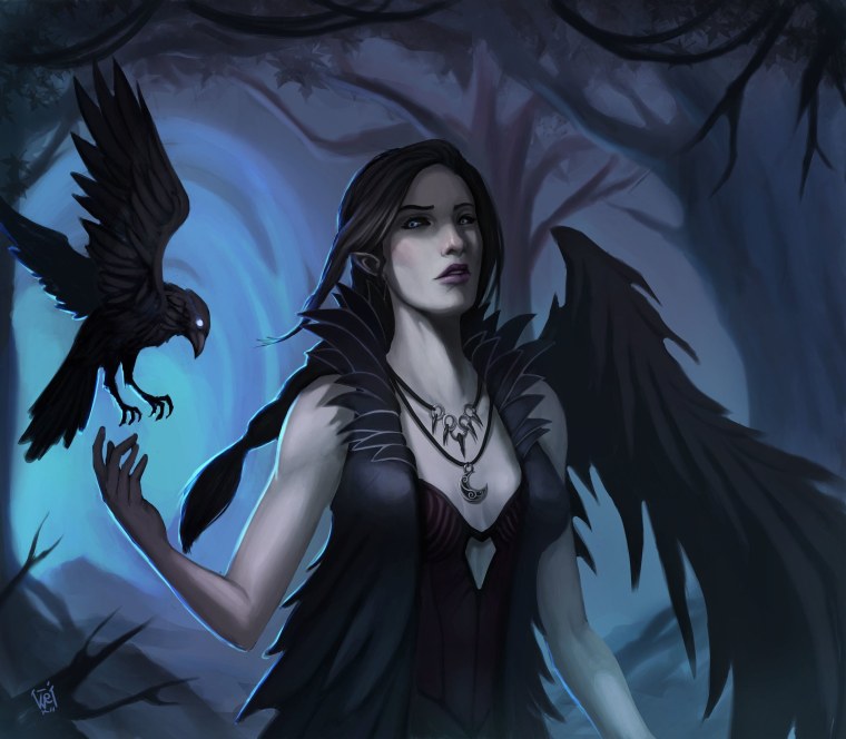 Морриган богиня вороны
