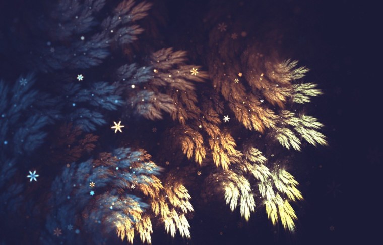 Елка в снегу