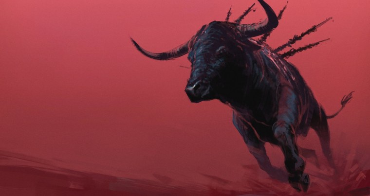 Бык. Арт