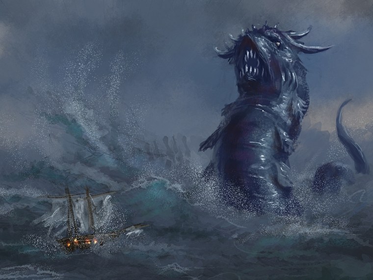 Чудовище Мораг Шотландия