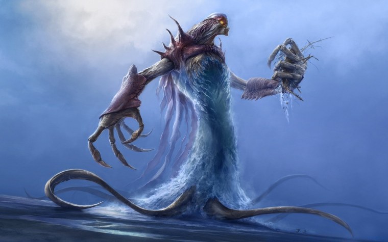 Левиафан чудовище Лавкрафт