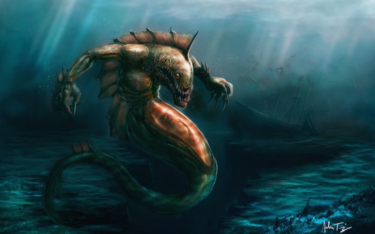 Подводные монстры