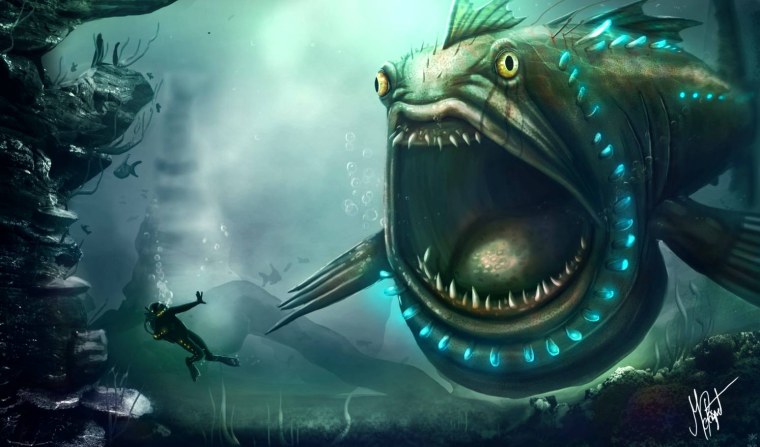 Bloop монстр кит