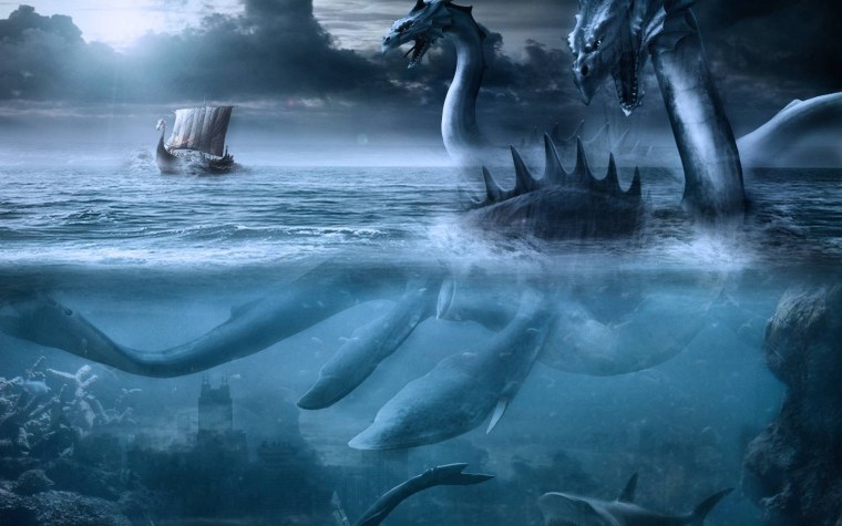 Левиафан Морское чудовище