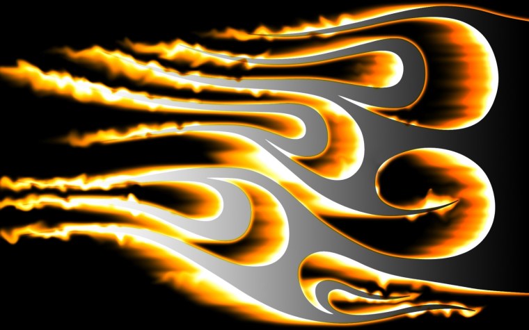 Синий огонь для фотошопа